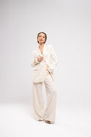 SET SACOU + PANTALONI HEIRESS & LEGACY IVORY